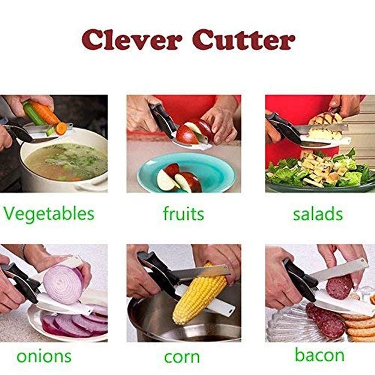Cleaver Cutter – The Ultimate 2-in-1 Kitchen Powerhouse!